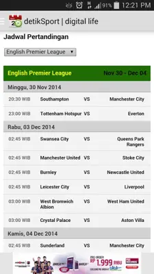 Berita Bola android App screenshot 9