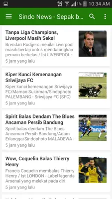 Berita Bola android App screenshot 14