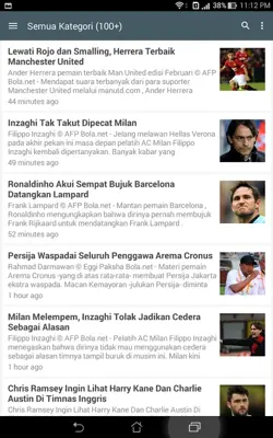 Berita Bola android App screenshot 6